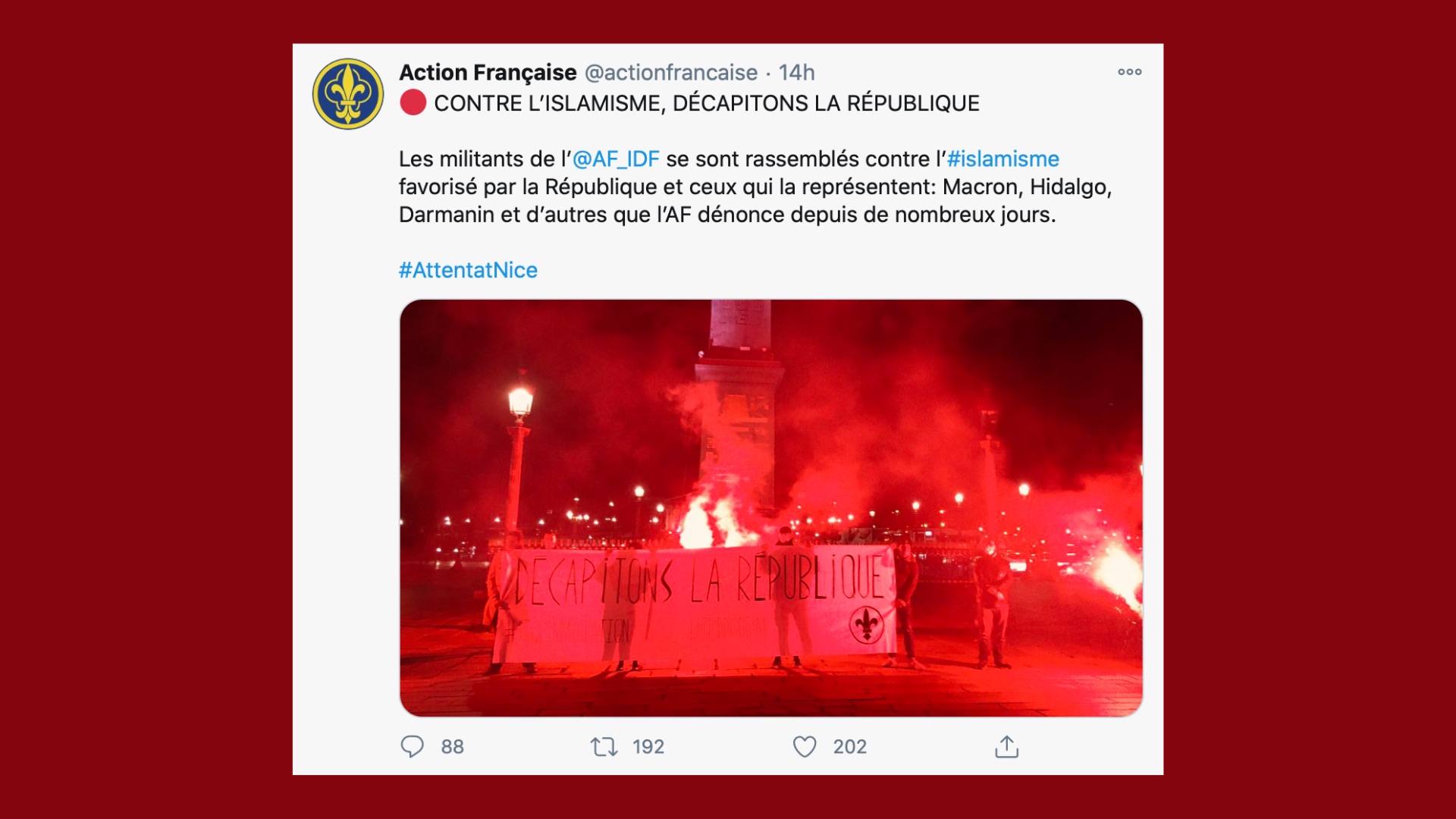 action francaise decapitons republique