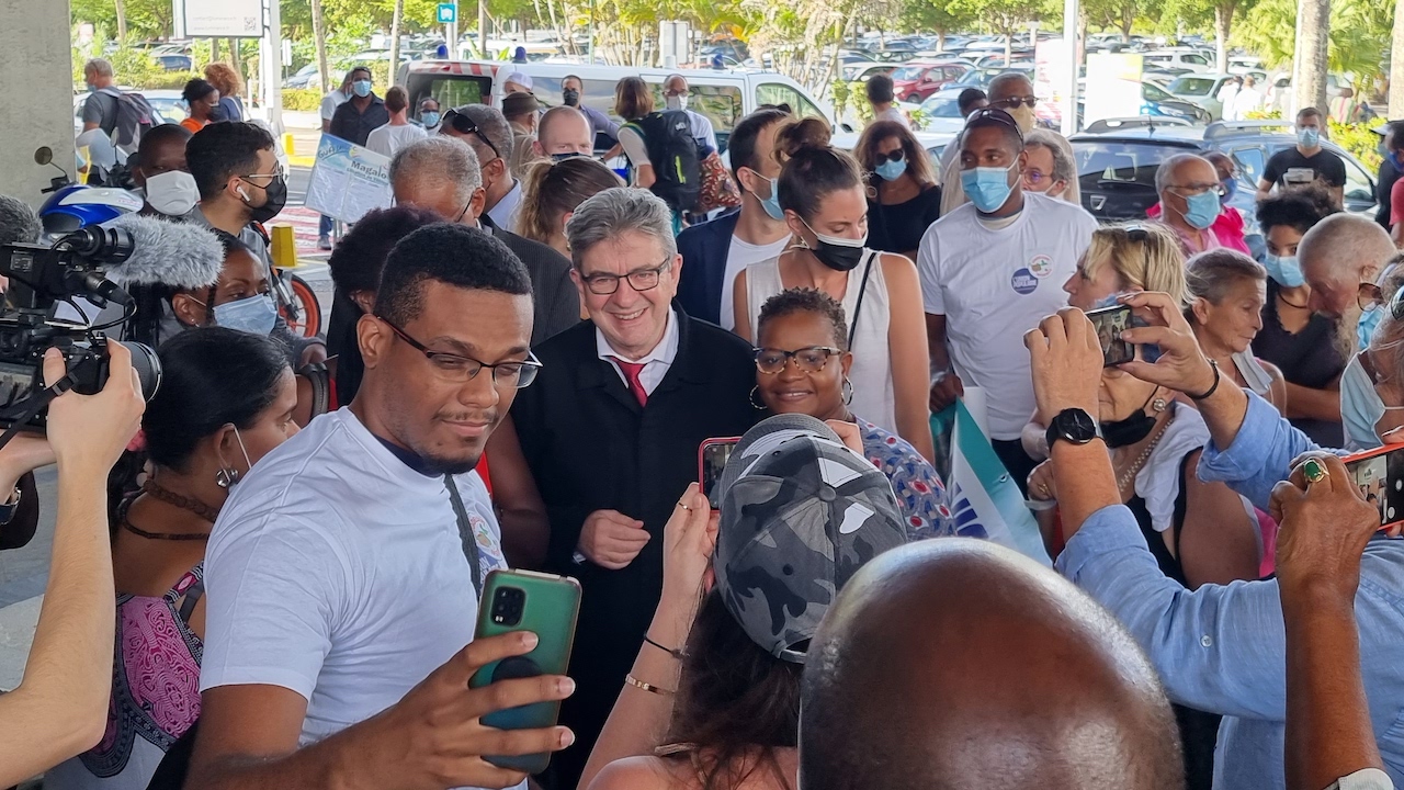 Mélenchon Guadeloupe