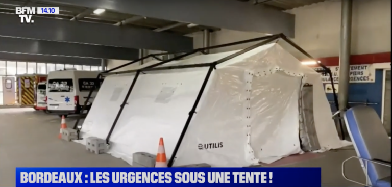 Macron-tente