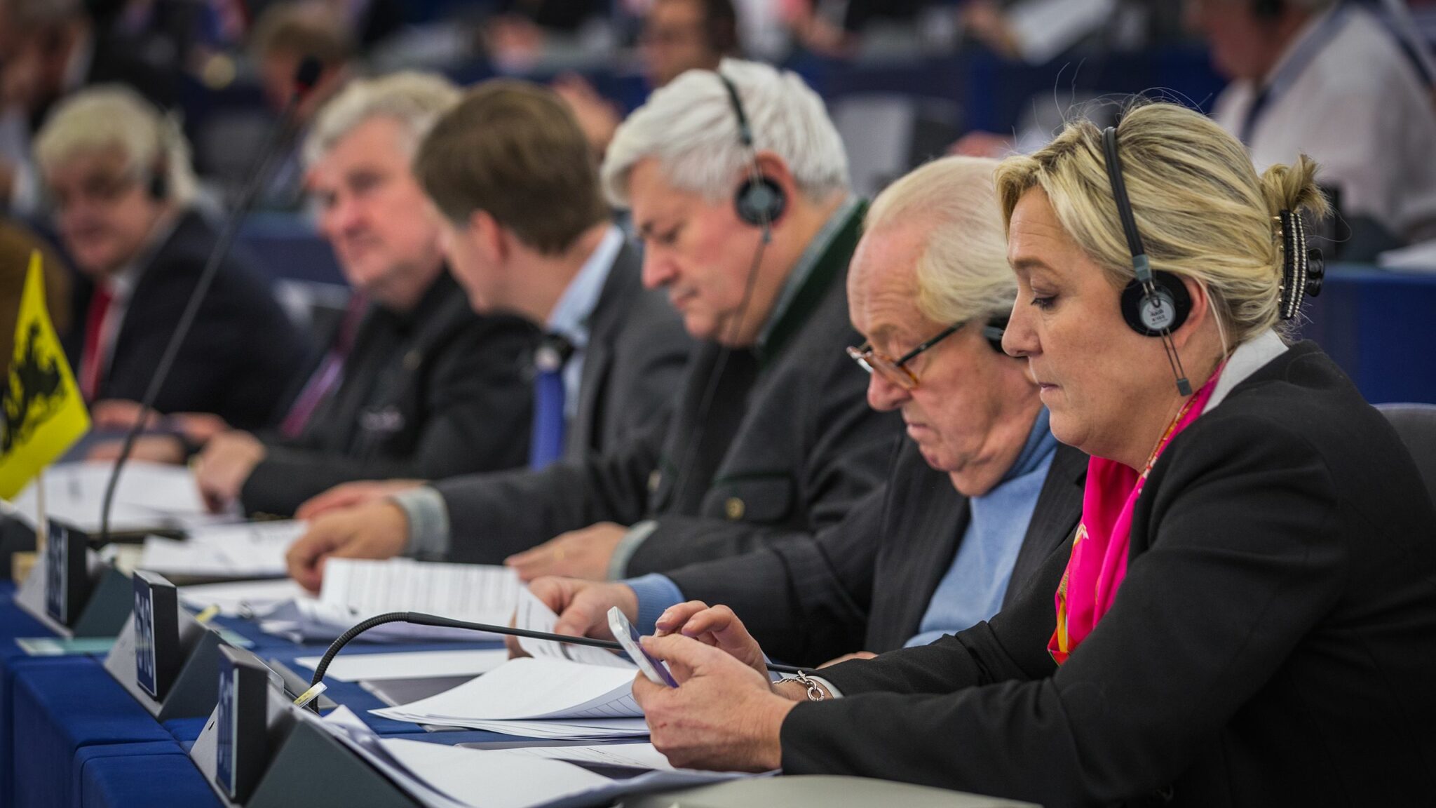 RN Marine Le Pen Jean-Marie Le Pen