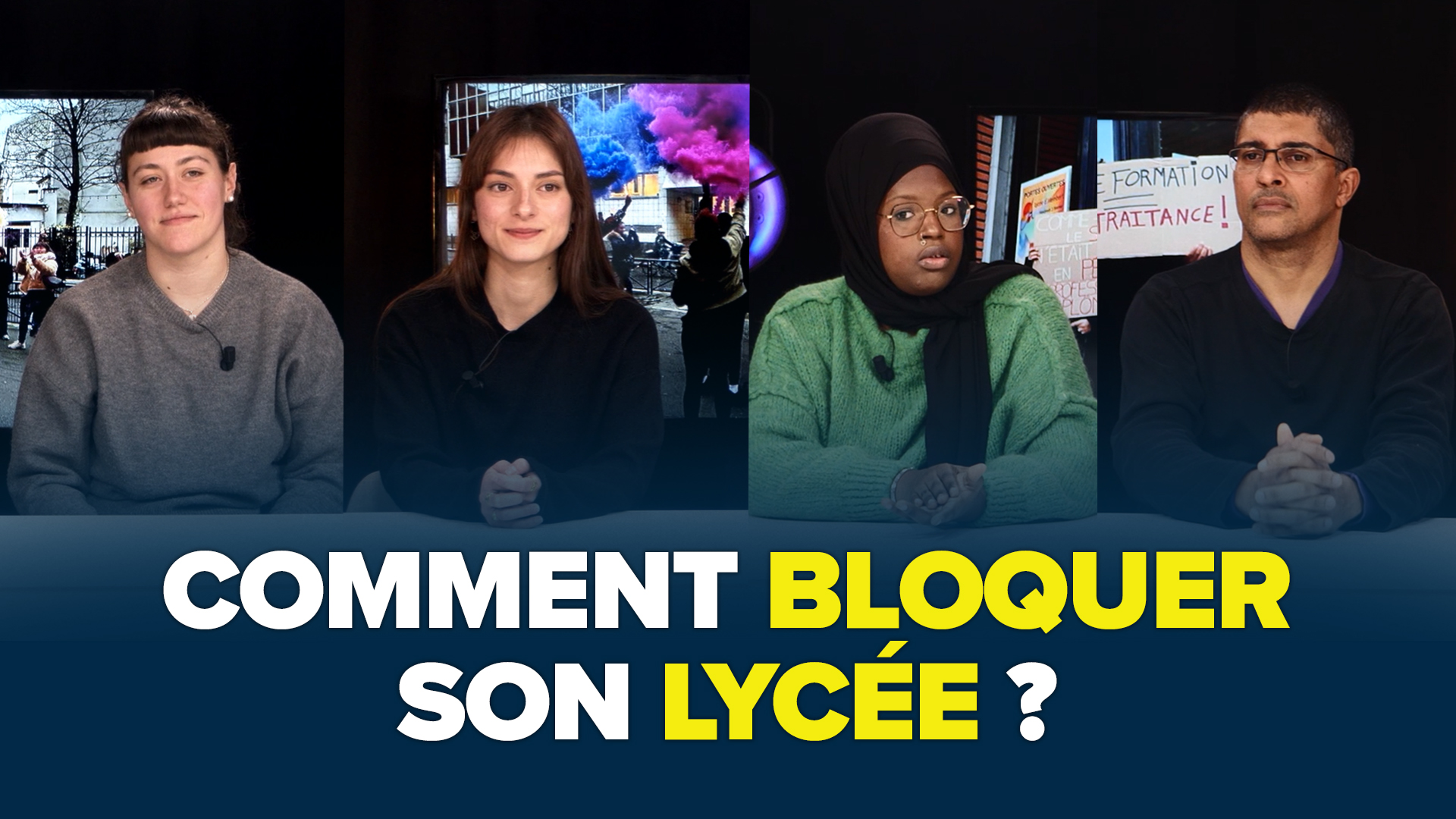lutte fermeture lycée