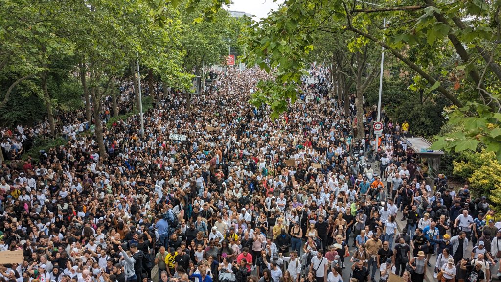 Marche blanche justice pour Nahel