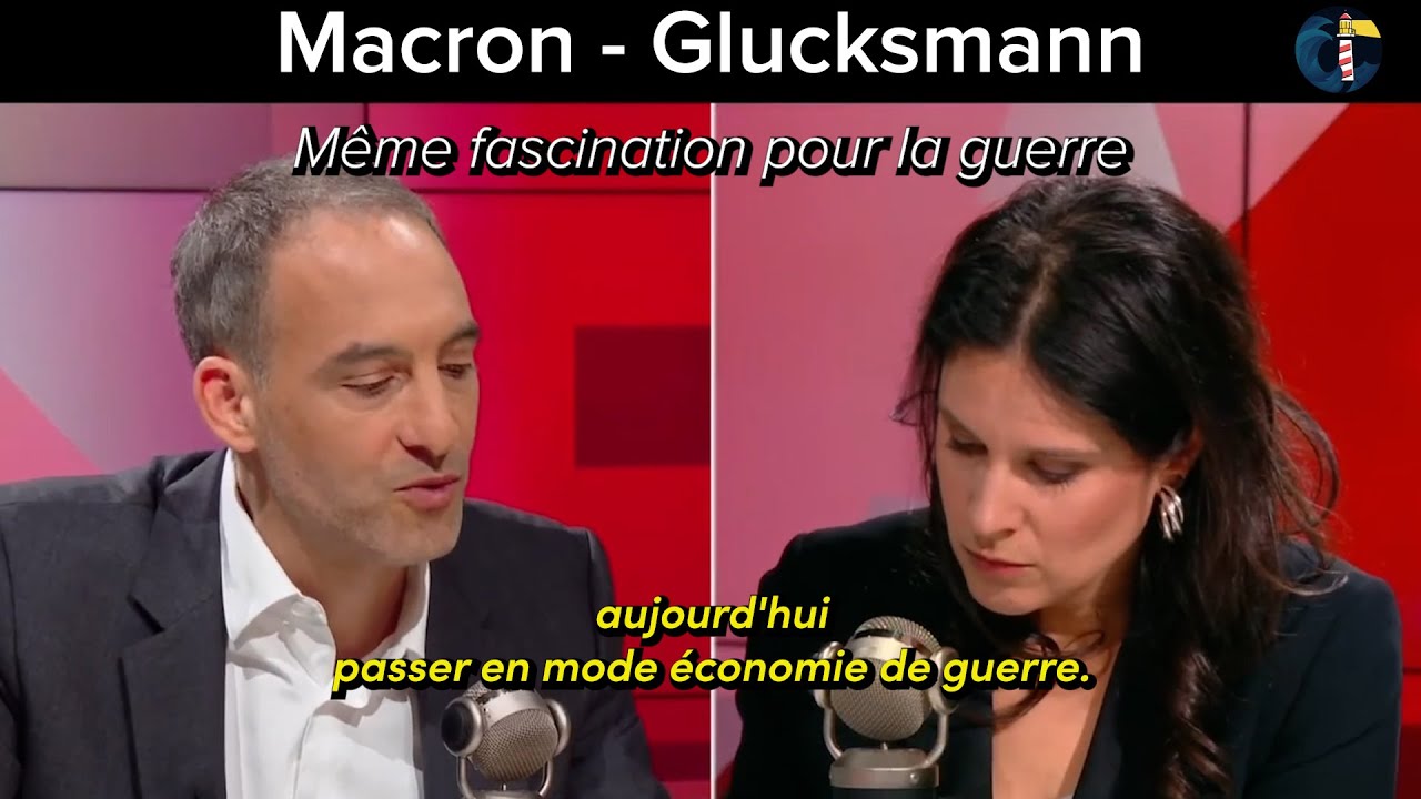 Macron Glucksmann combien de points communs