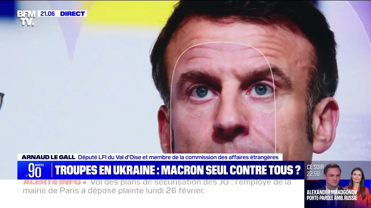 Troupes en Ukraine dissuasion nucleaire Macron tient des propos irresponsables