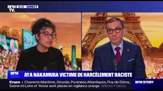 Polemique raciste Aya Nakamura Saphia Ait Ouarabi demolit en direct le delinquant Jean Messiha