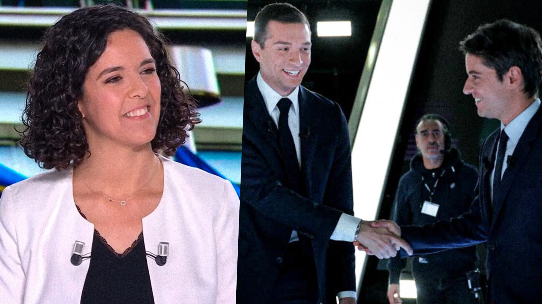 LFI Manon Aubry Bardella Attal