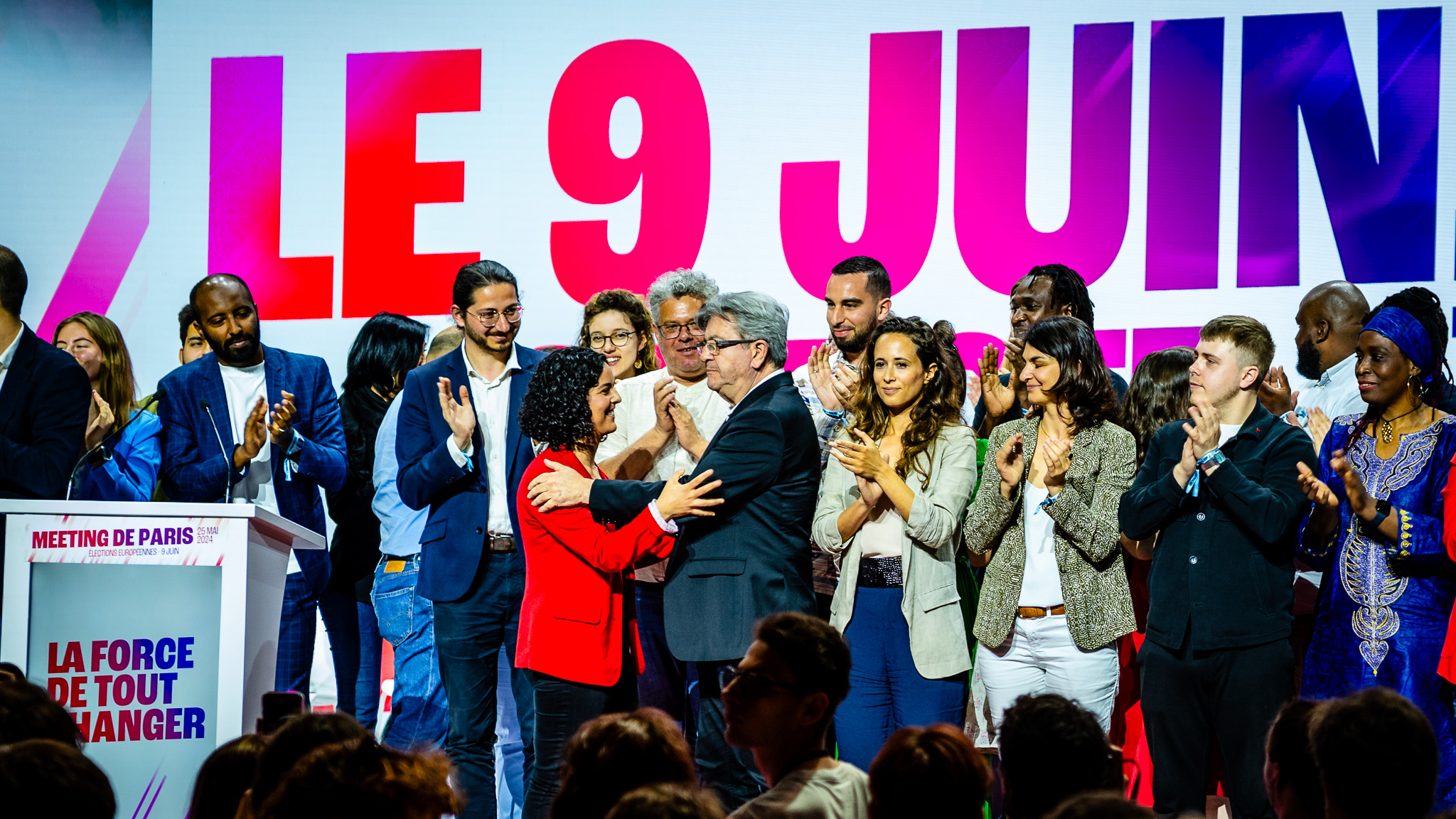 9 juin élections européennes manon aubry mélenchon