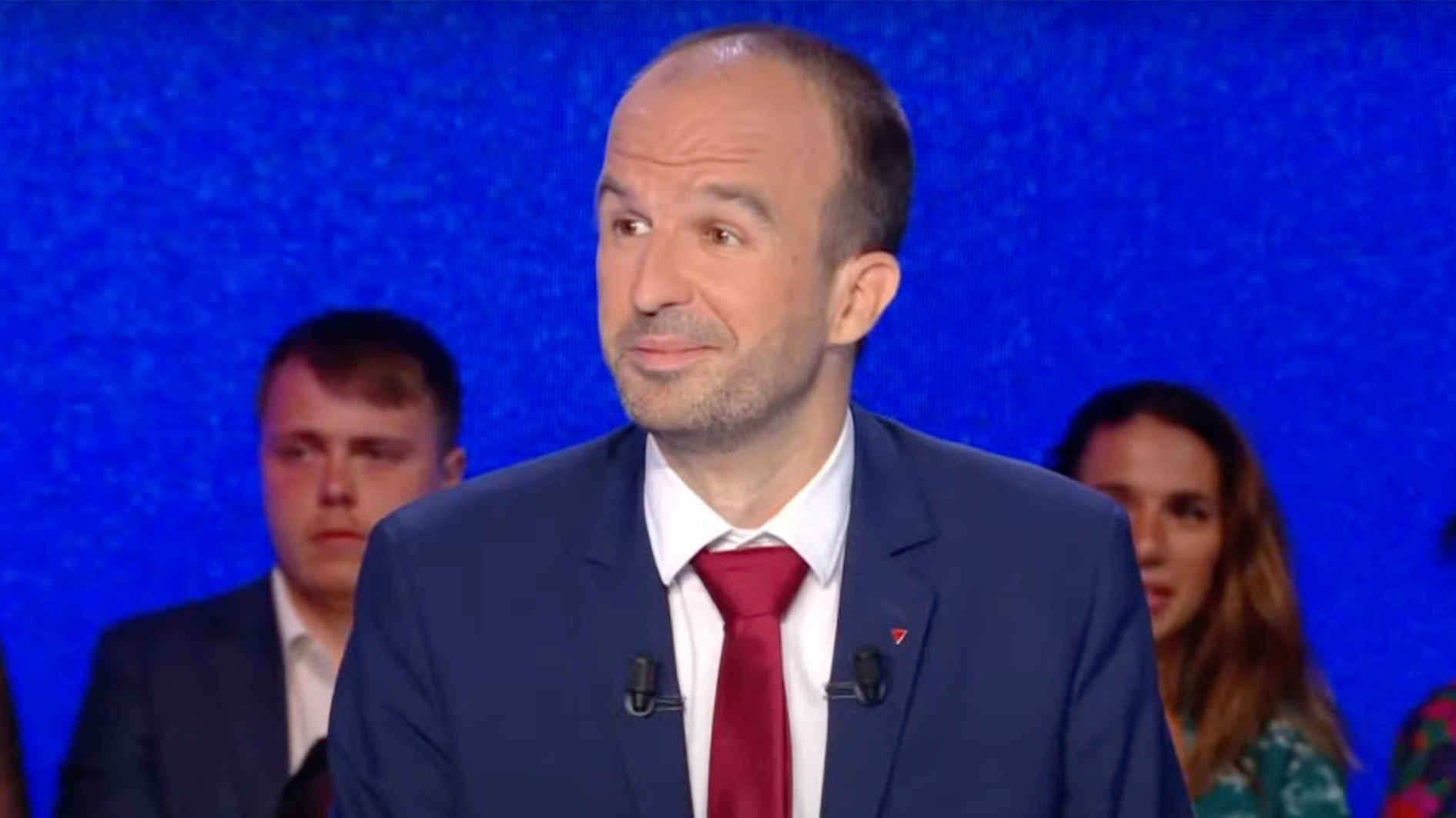 Manuel Bompard master class Débat TF1