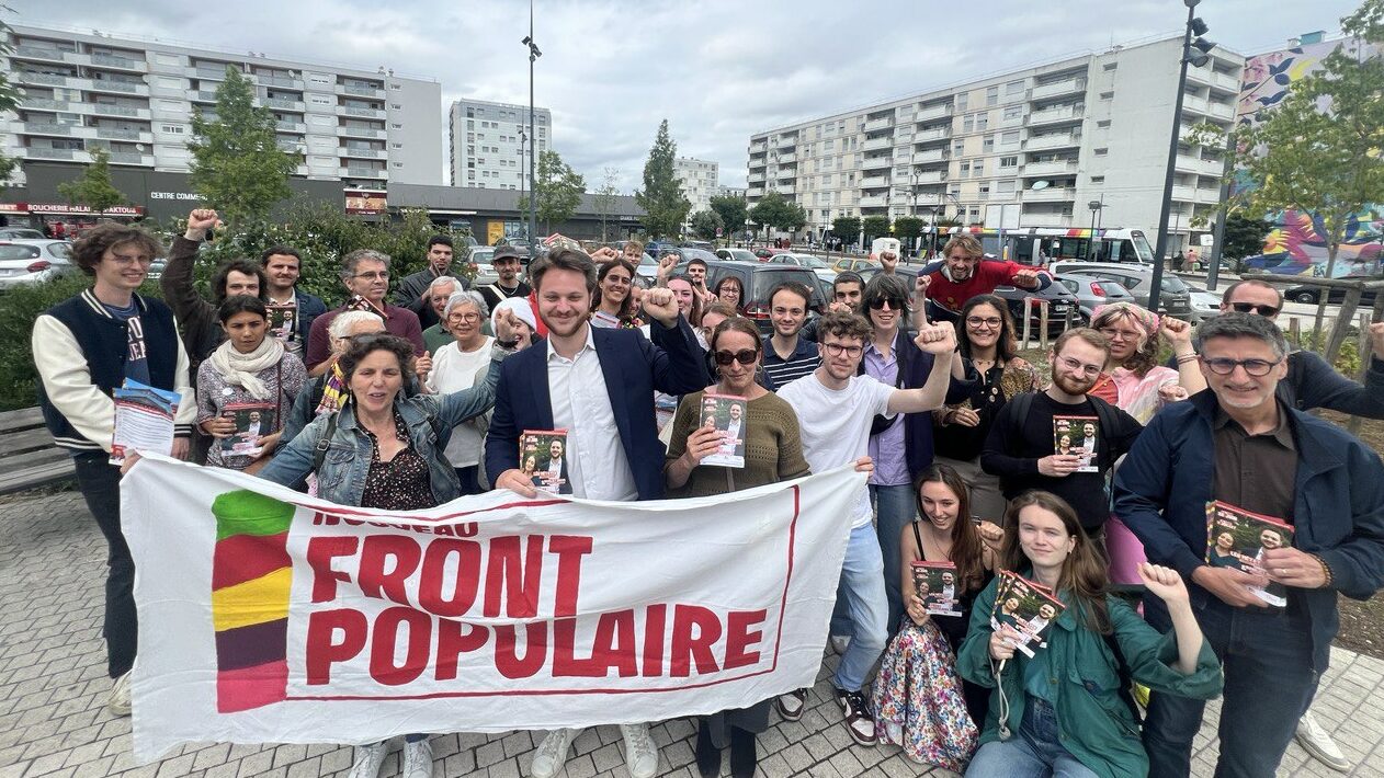 LFI 4000 portes toquées à Angers Nouveau Front populaire