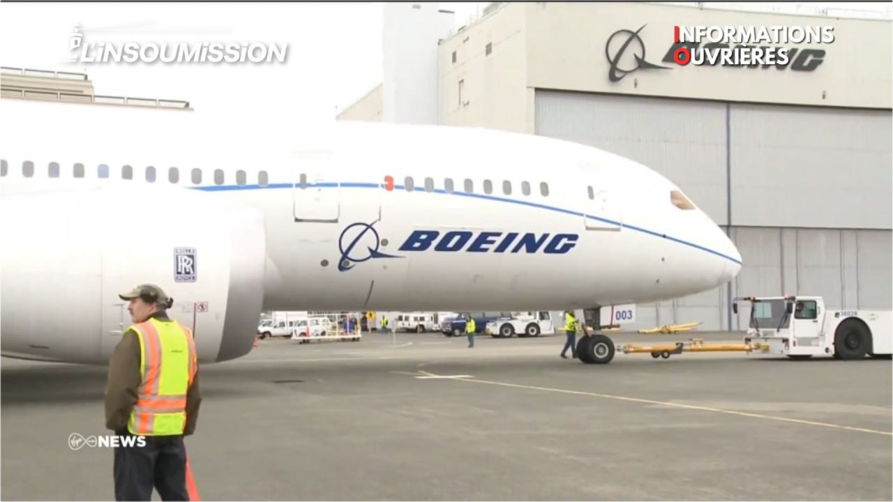 BOEING Grève