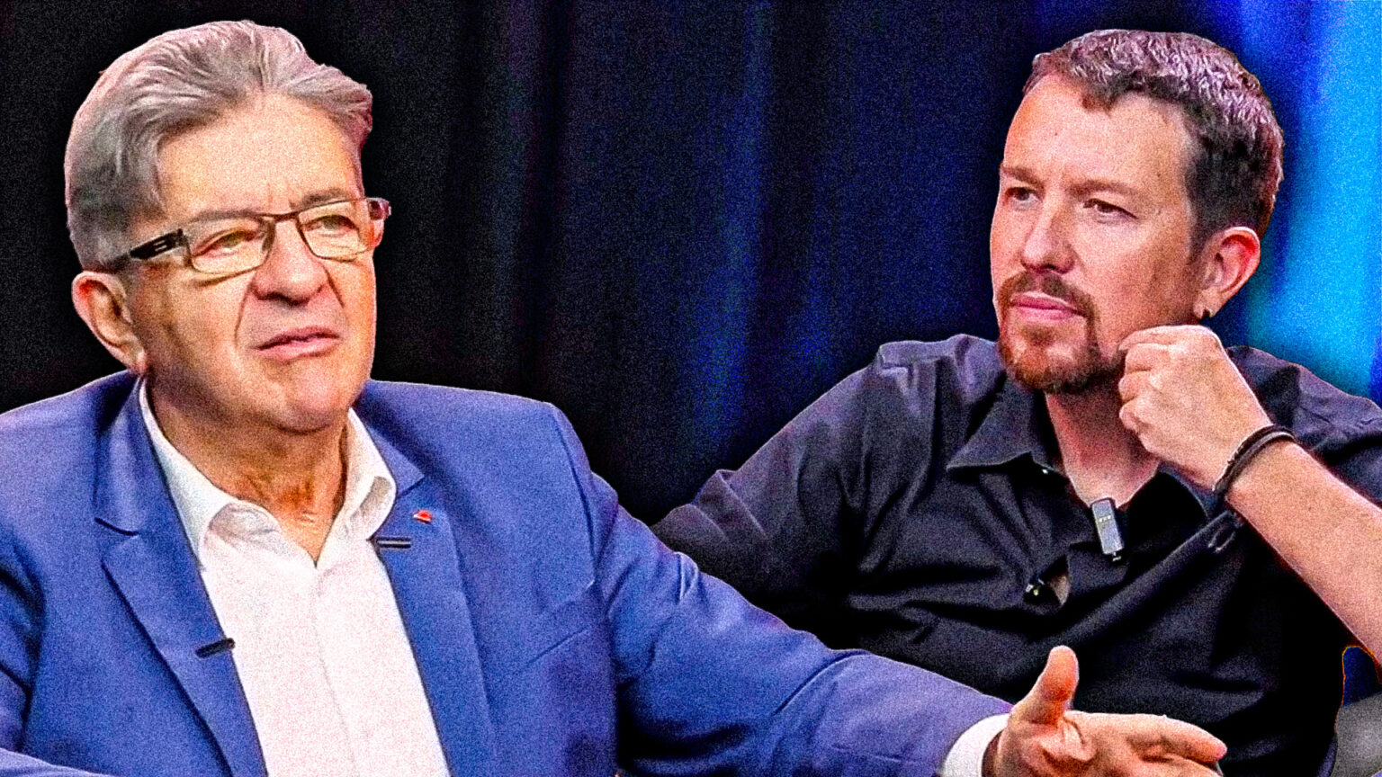 Mélenchon Pablo Iglesias