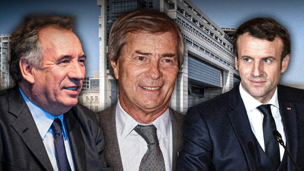 Bolloré Macron Bayrou