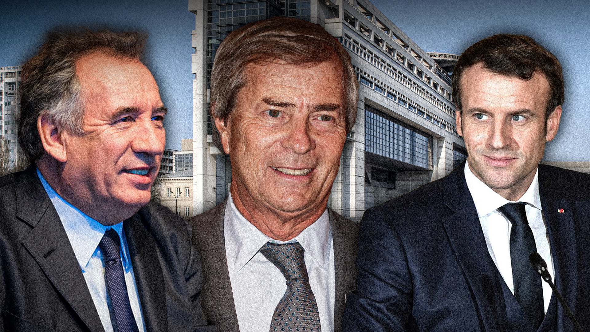 Bolloré Macron Bayrou