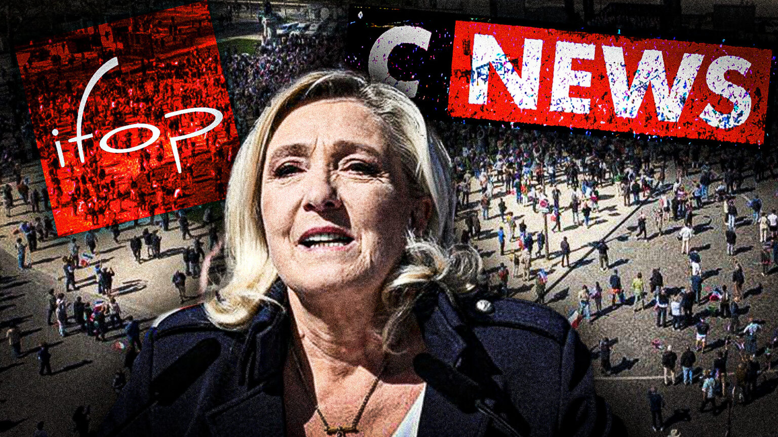 Le Pen IFop CNEWS LFI