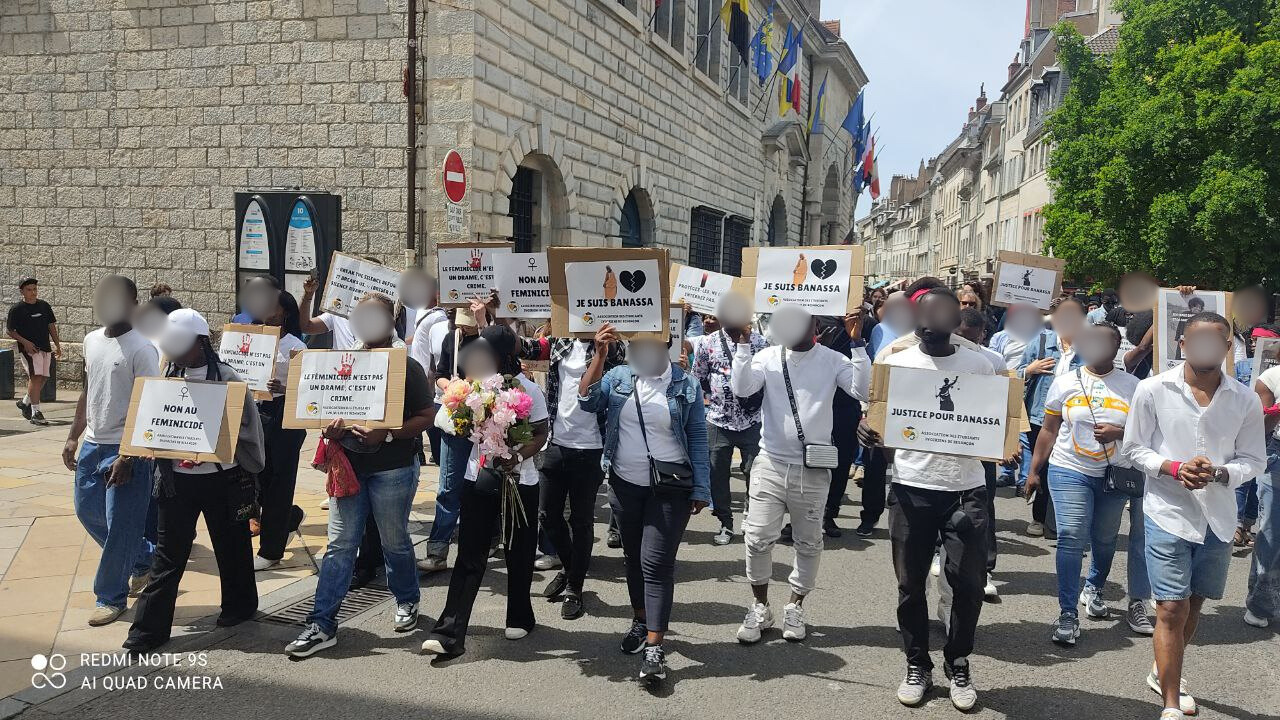 marche féminicide Besançon
