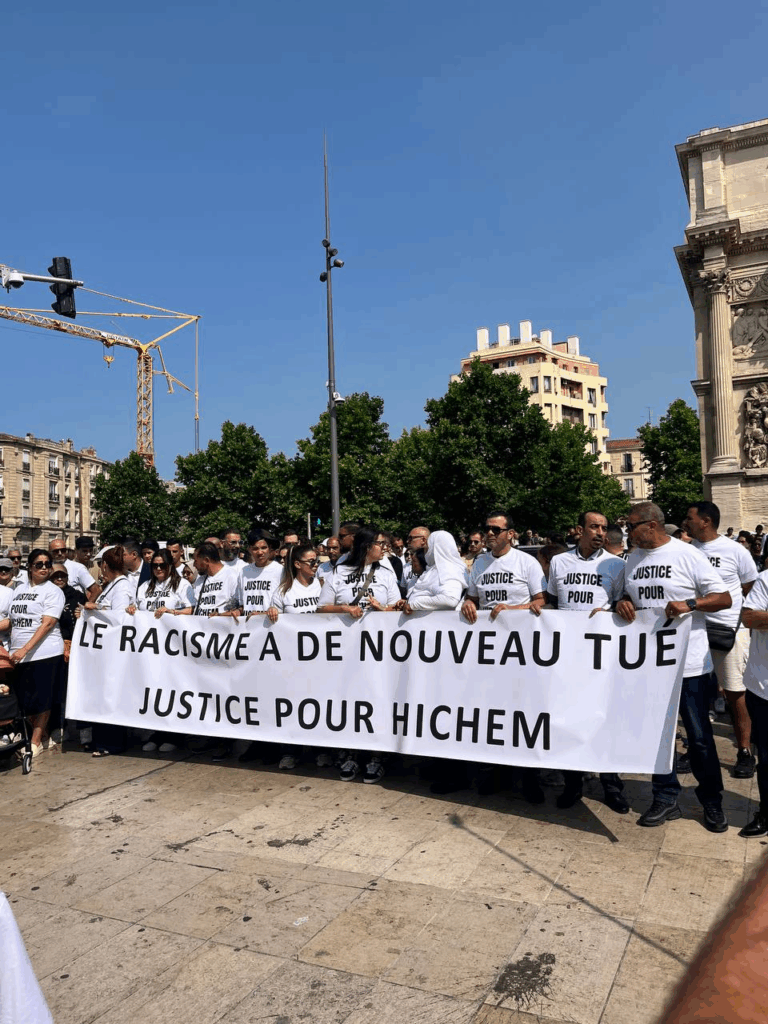 marche blanche hichem RN