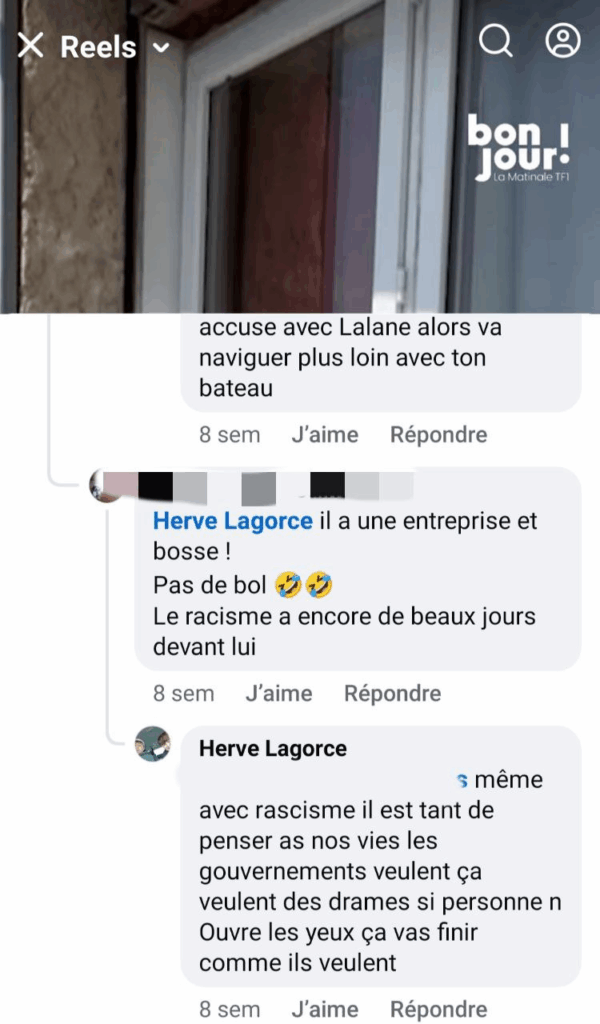 Lagorce RN racisme