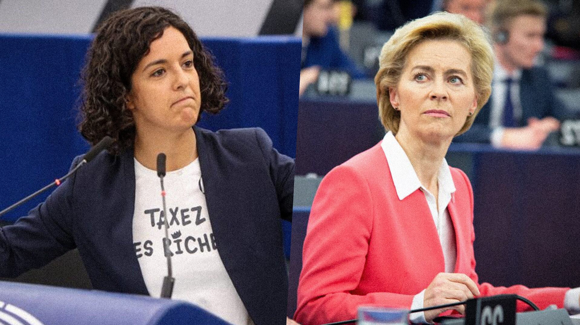 Manon Aubry Von Der Leyen