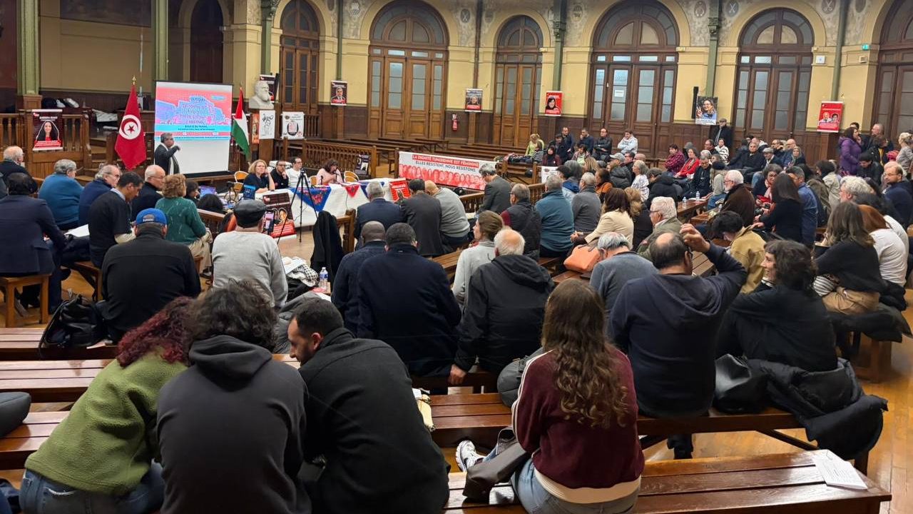 « La lutte contre la dictature en Tunisie est aussi la nôtre ! » – Arnaud Le Gall au meeting « pour la libération de toutes et tous les prisonnier·e·s politiques et d’opinion en Tunisie » à Paris