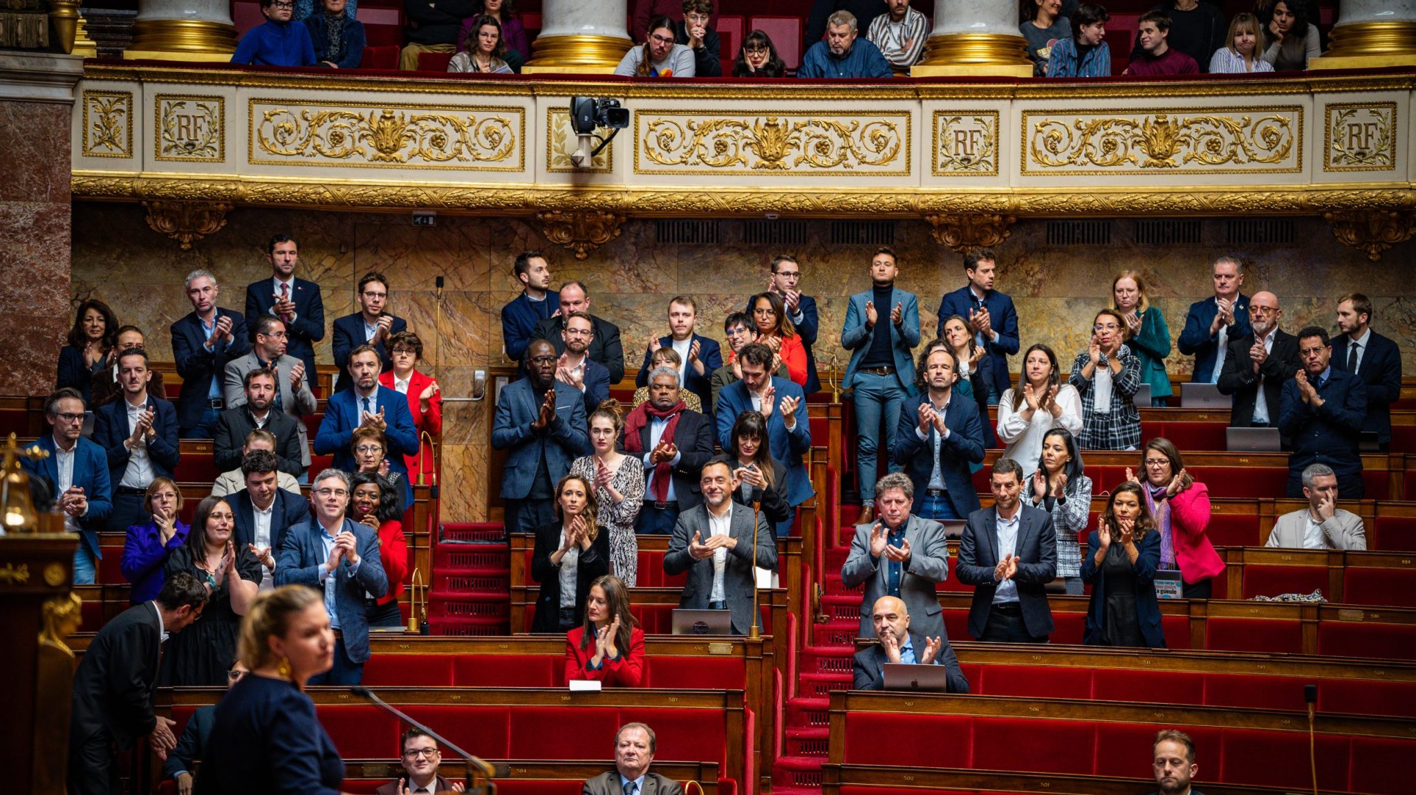 Mathilde Panot motion de censure LFI
