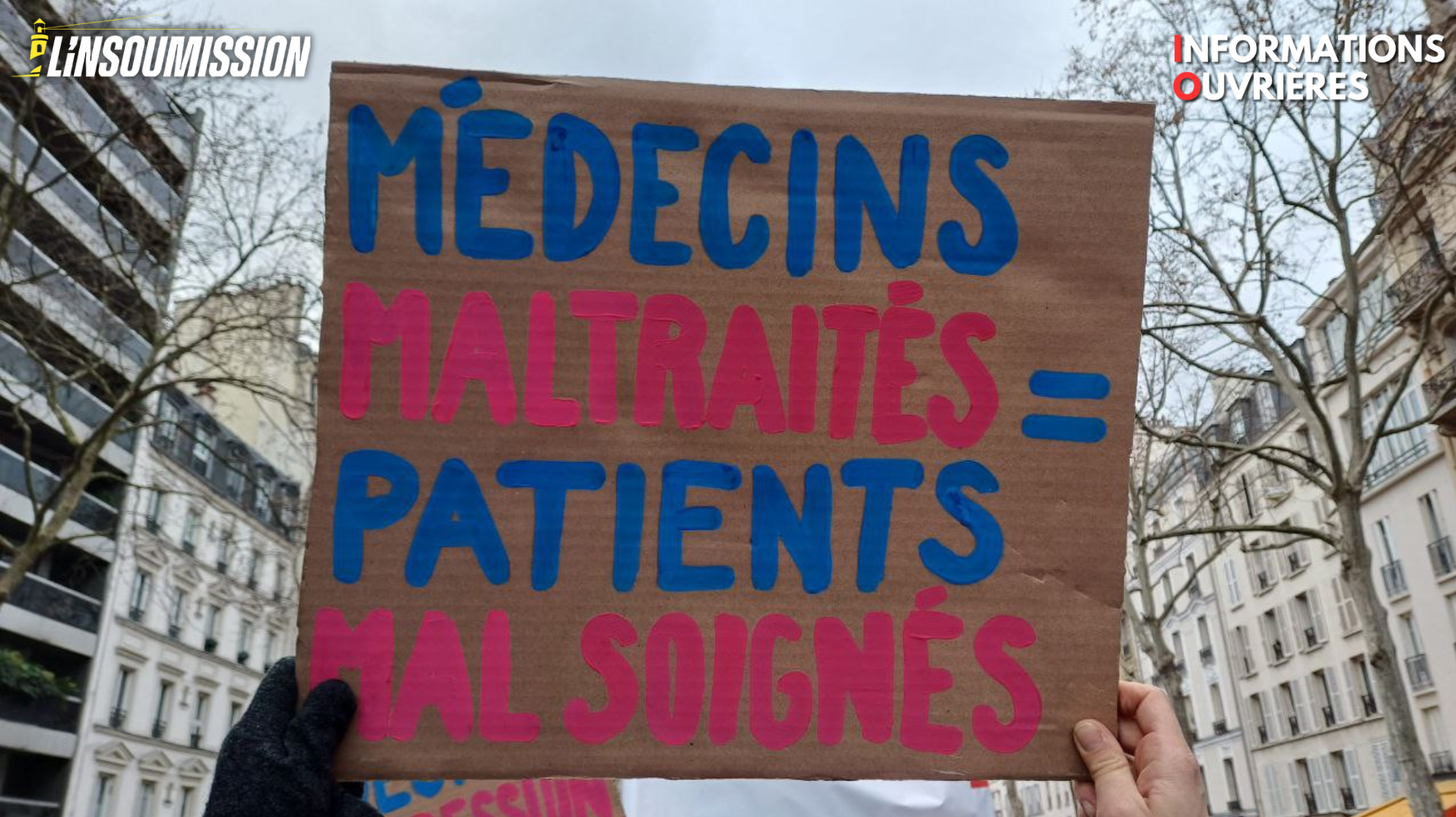 Grève des médecins : la parole aux manifestants