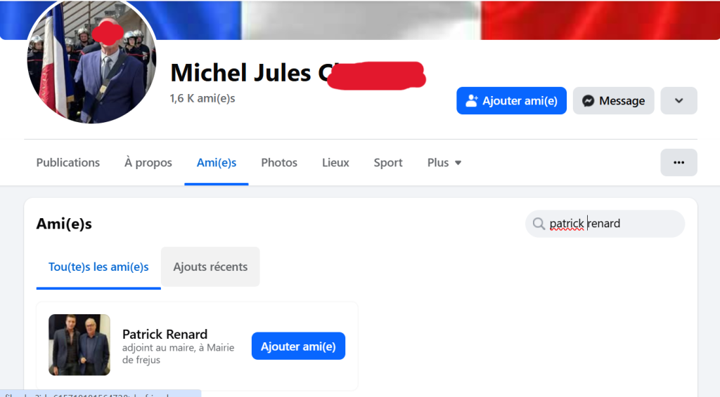 renard RN adjoint frejus floute