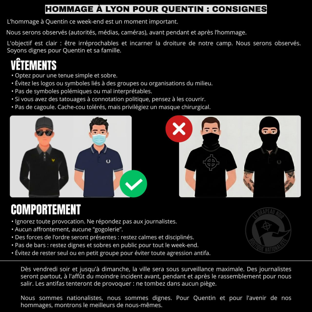 consignes extrême droite néonazis