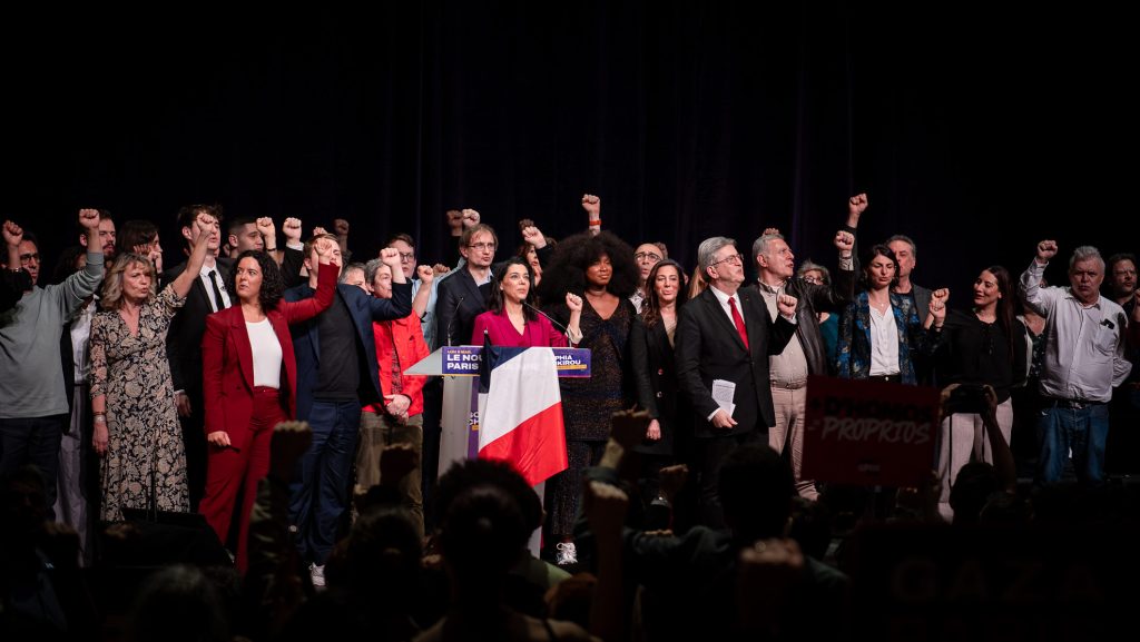 Paris LFI Mélenchon Sophia Chikirou