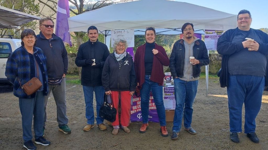 LFI caravanes populaires