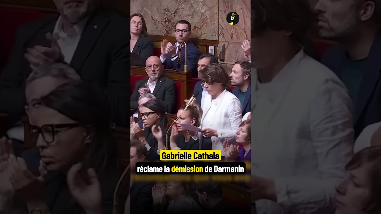 Gabrielle Cathala réclame la démission de Darmanin
