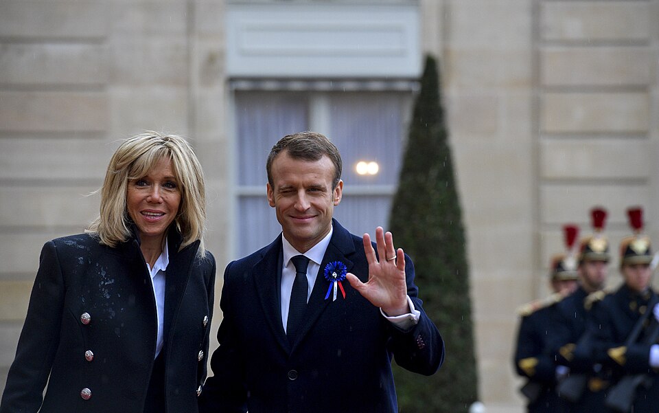 Brigitte Macron and Emmanuel Macron November 2018 1541931666