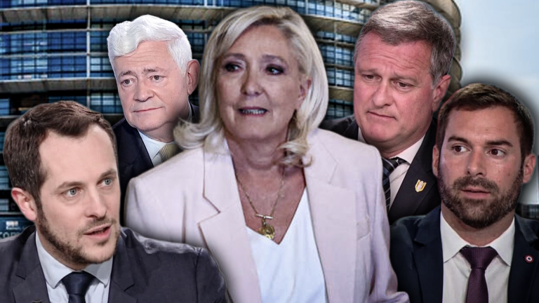 Marine Le Pen Bardella Rassemblement national