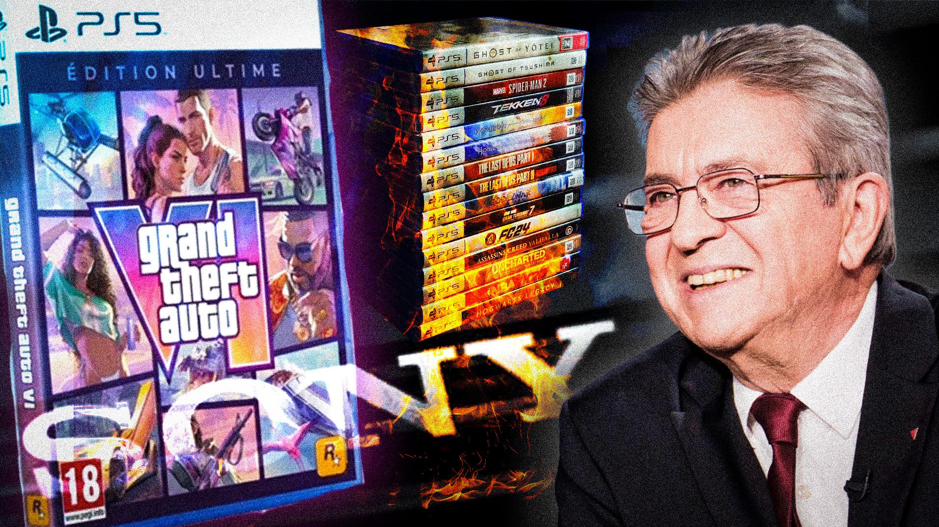 Mélenchon jeu vidéo