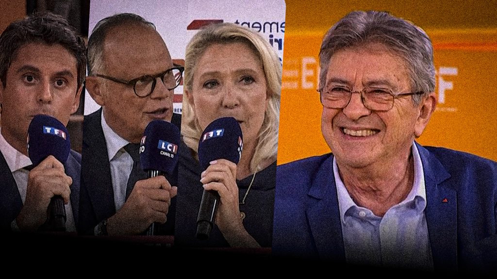 Mélenchon MEDEF