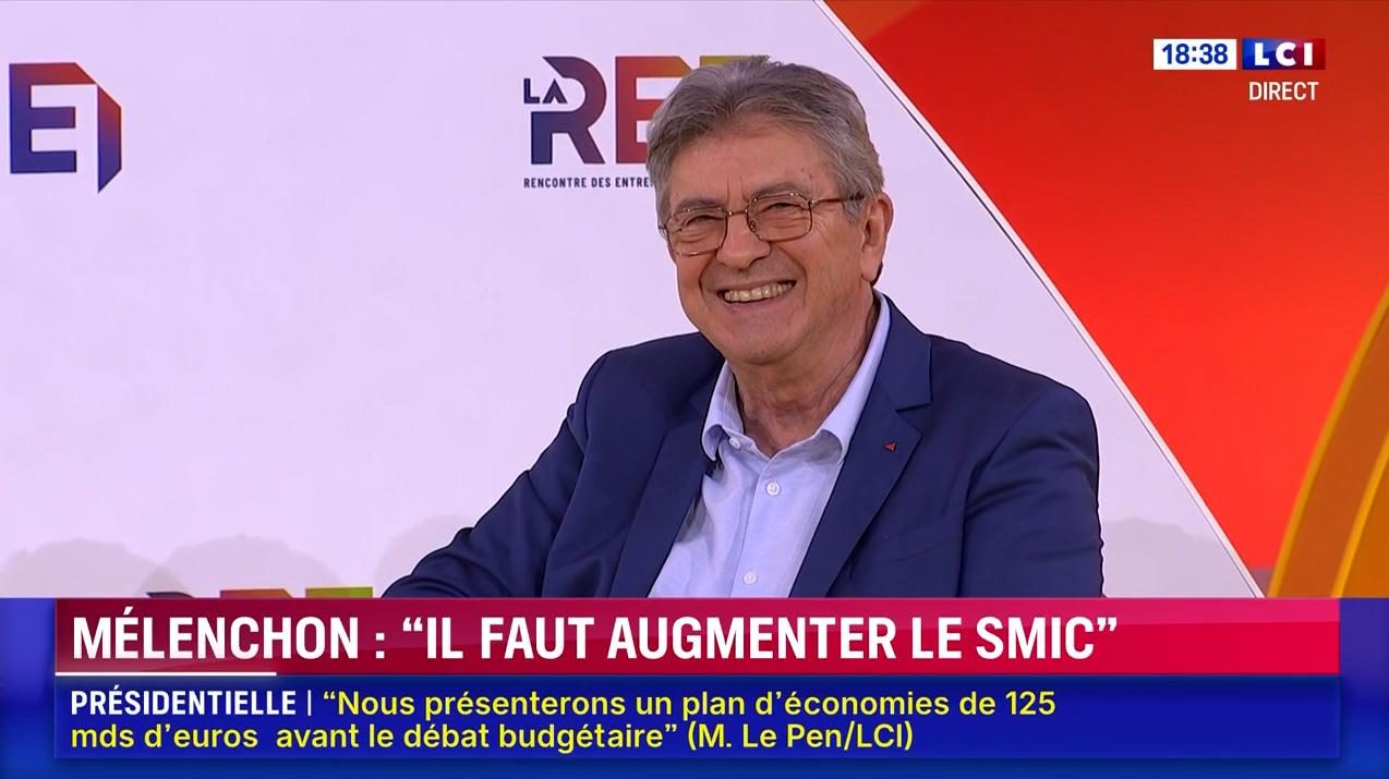 Mélenchon MEDEF