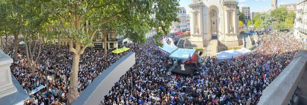 Lille Mélenchon braderie