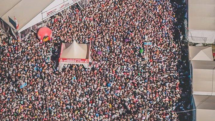 Mélenchon fête de l'humanité