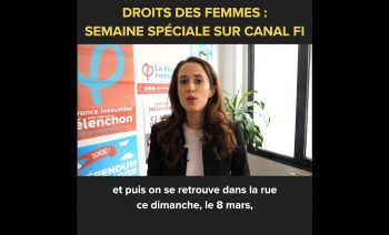 DROITS DES FEMMES : SEMAINE SPÉCIALE 8 MARS SUR CANAL FI