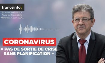 CORONAVIRUS : «Pas de sortie de crise sans planification»