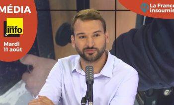 UGO BERNALICIS INVITÉ POLITIQUE DE FRANCE INFO