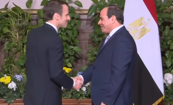 Macron Al Sissi