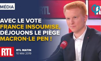 Avec le vote France Insoumise, déjouons le piège Macron-Le Pen ! | Adrien Quatennens
