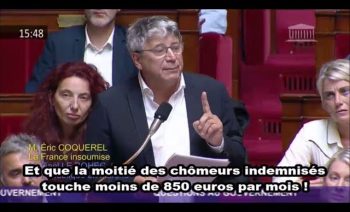 📺 [LA STANDING OVATION DE LA HONTE] Eric Coquerel contre la Ministre du Travail
