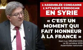 «Un moment qui fait honneur à la France» – L’Assemblée condamne l’attaque d’Erdogan en Syrie