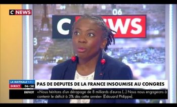 Danièle Obono : « C’est de la politique spectacle que fait le président de la République ! »