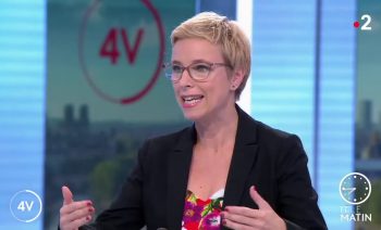 Clémentine Autain, invitée des 4V