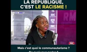 CE QUI MENACE LA RÉPUBLIQUE, C’EST LE RACISME ! (BFM TV/RMC, 02/09/20)
